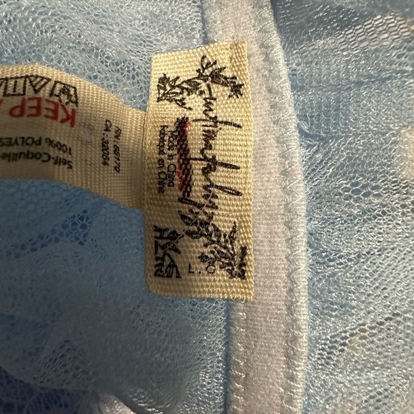 Free People Intimately Party Please Ruffle Tunic, Size Large (v) - Picture 7 of 9